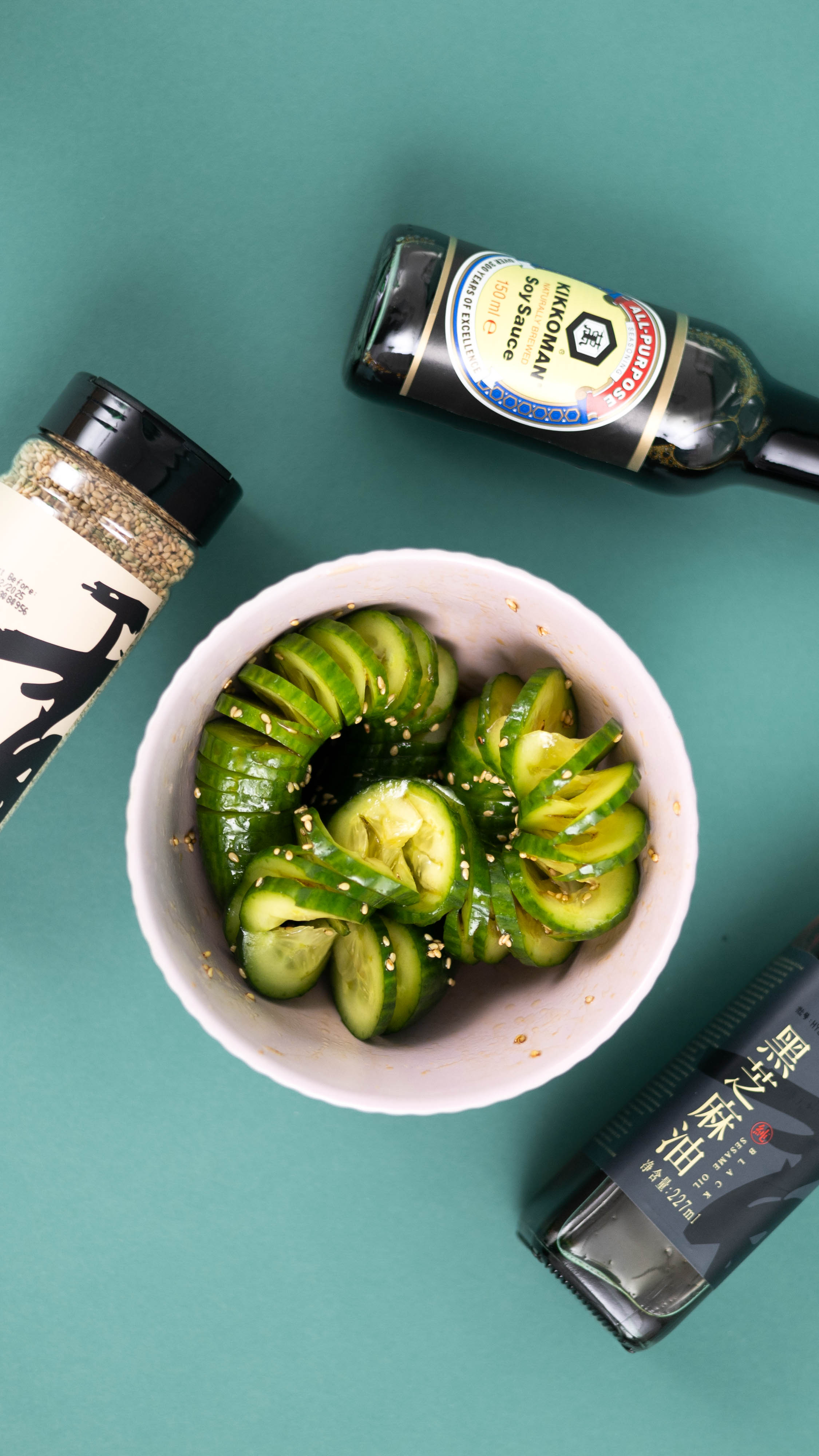 Asiatischer Gurkensalat mit Sesam online bei dinese.de bestellen