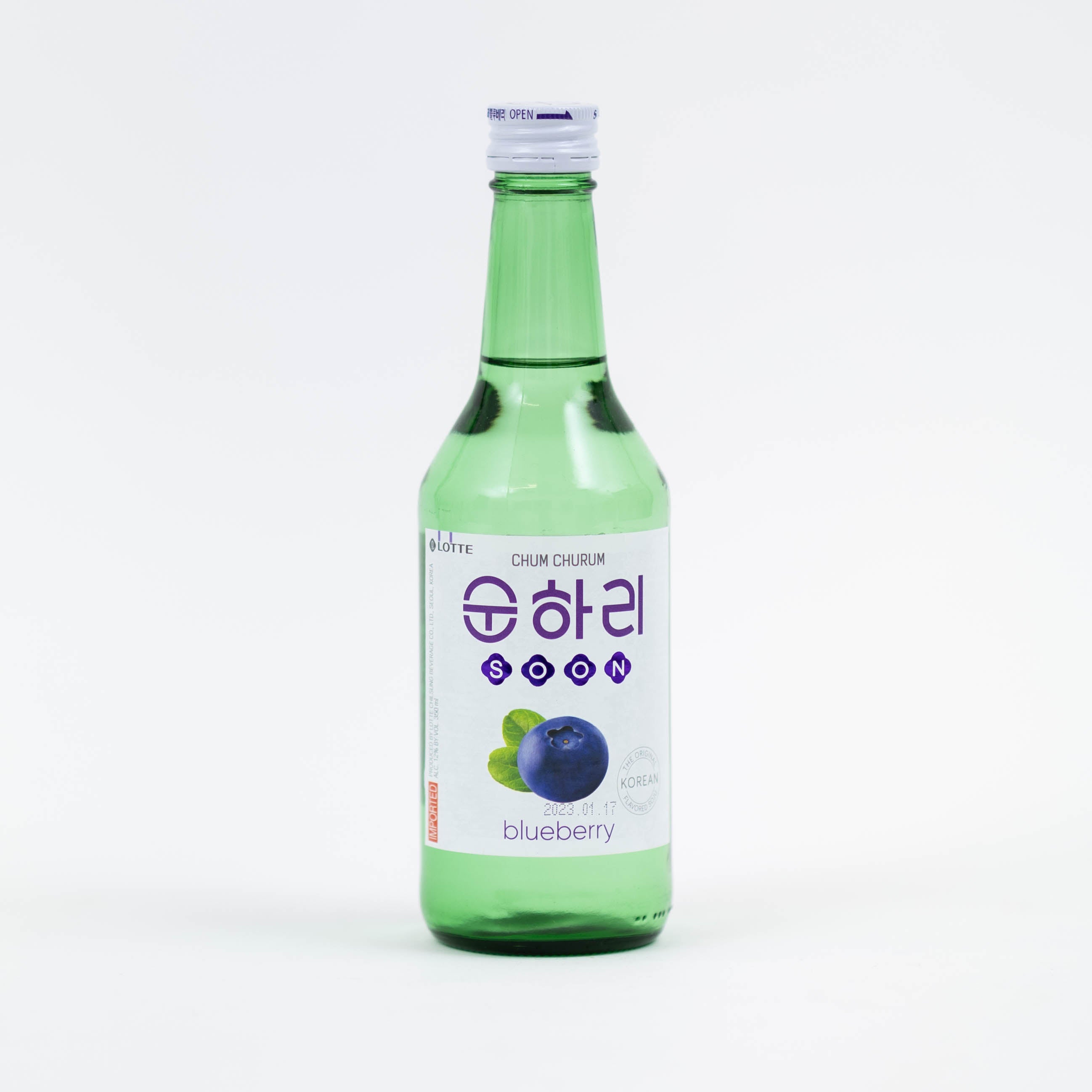 dinese.de lotte chum churum blueberry blaubeere soju asiatische getränke drinks alkohol onlineshop asiashop asia shop koreanisch