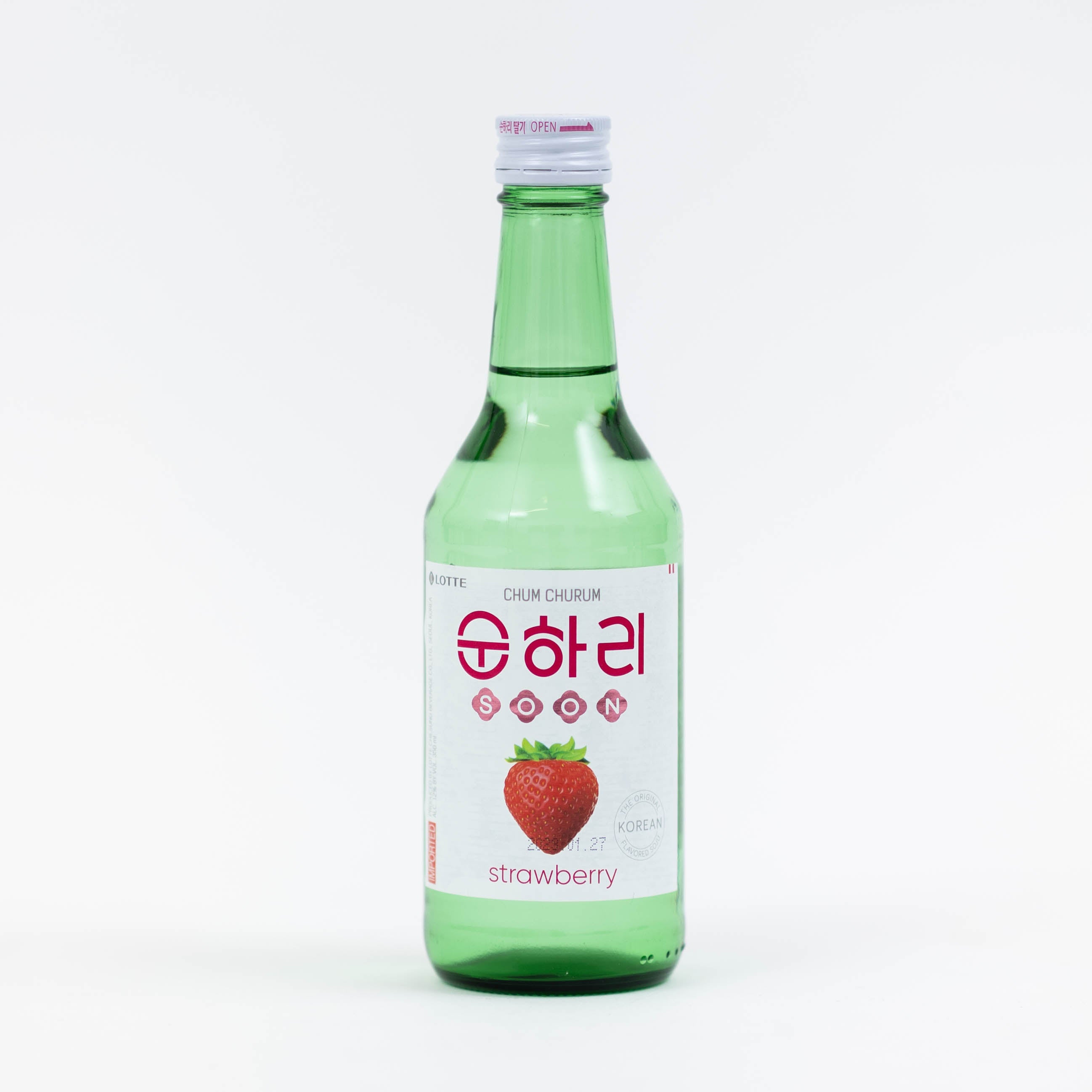 soju lotte strawberry erdbeere chum churum dinese.de onlineshop asiatische getränke drinks alkohol koreanisch asiashop asia shop